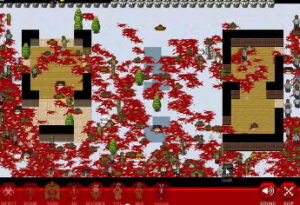 좀비 바이러스 게임 게임 플레이 화면 1